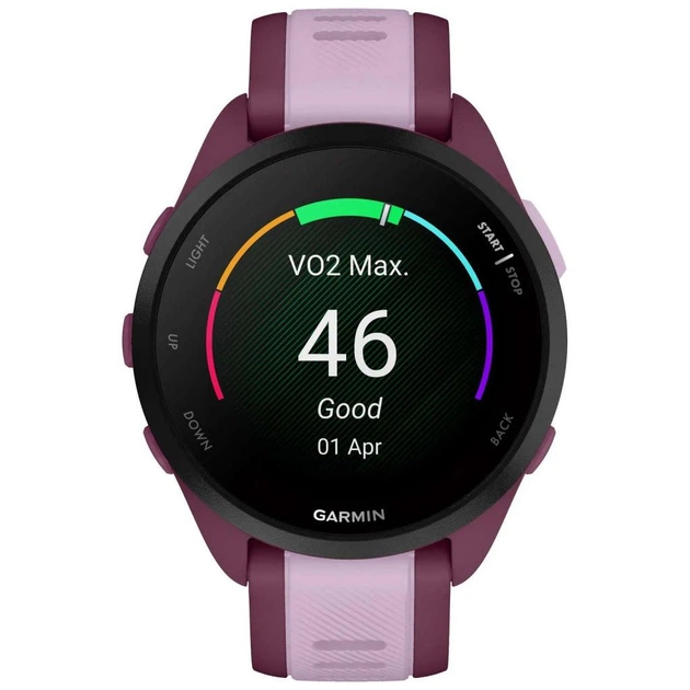 Смарт-годинник Garmin Forerunner 165 Music, GPS, WiFi, Berry/Lilac, GPS (010-02863-33) - picture 11
