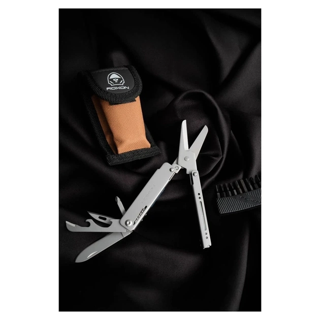 Мультитул Roxon зі змінними бітами Grey (M3) - picture 12