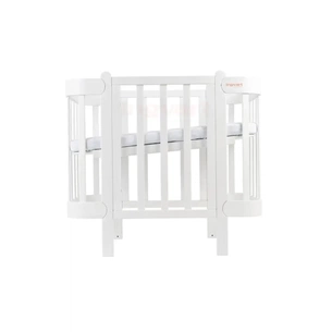 Ліжечко Ingvart трансформер Nika 70 Slim з опускною боковинкою (70х94, 70х120) біле (87290011) зображення 1