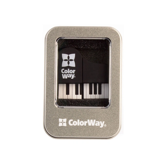 USB флеш накопичувач ColorWay Piano 32 GB 3.0 Black (CW-USBPO32) - picture 9