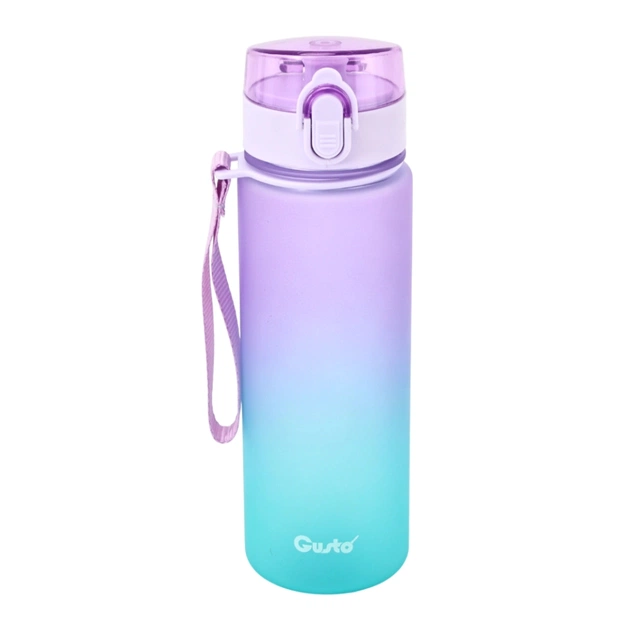 Бутылка для воды Gusto Step 450 мл бузкова (GT-699007-450) - изображение 1