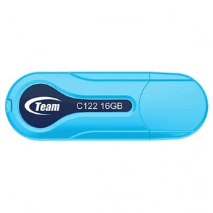 USB флеш накопичувач Team 16Gb C122 Blue USB 2.0 (TC12216GL01) зображення 1