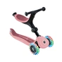 Самокат Globber серії Go Up Active 360 пастельно-рожевий Колеса з підсвічуванням (749-310) - зменшене зображення 10