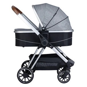 Коляска FreeON 3 в 1 Fantasy Grey-Black (44565) зображення 1