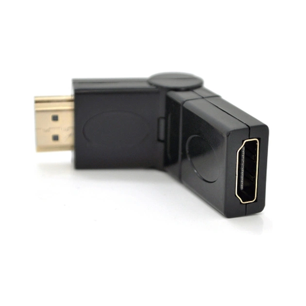 Переходник HDMI M to HDMI F 360° Voltronic (YT-A-HDMI(M)/(F)360°) - изображение 1