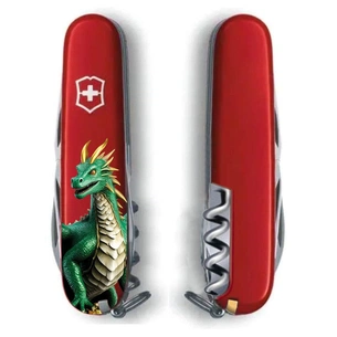 Ніж Victorinox Spartan Zodiac 91 мм Зелений дракон (1.3603_Z3340u) зображення 1