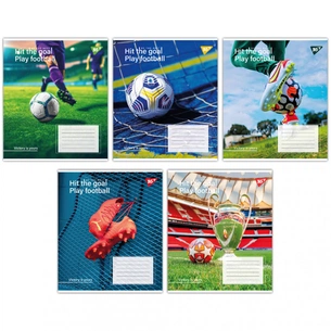 Зошит Yes Hit the goal 48 аркушів лінія (767390) зображення 1