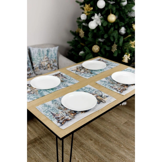 Серветка на стіл Прованс гобеленова Казкові гноми 30х50 см (038427) - зображення 8