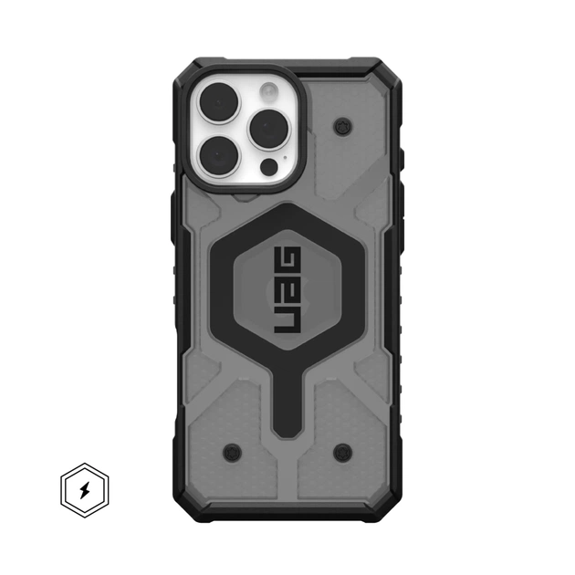 Чехол для мобильного телефона UAG iPhone 16 Pro Max Pathfinder Clear Magsafe Ash (114465113131) - изображение 1