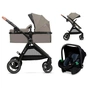 Коляска Kinderkraft 3 в 1 Esme Sand Beige (KSESME00BEG3000) (5902533925704) - зменшене зображення 1