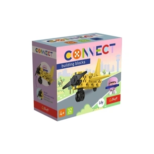 Конструктор Trefl Connect Літак 32 деталі (5900511620429) зображення 1