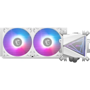 Система рідинного охолодження MSI MAG CoreLiquid I240 White (MAG CORELIQUID I240 WHITE) зображення 1