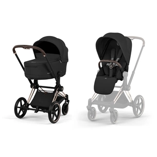 Коляска Cybex Priam 2 в 1 RG Sepia Black COMFORT (526000001) изображение 1
