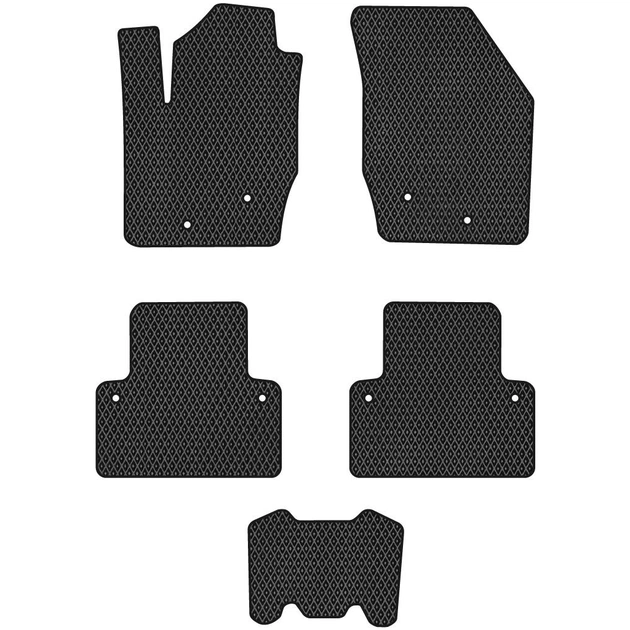 Килимок в салон EVAtech Volvo XC90 2002-2014 1 покоління SUV EU (VV1587CV5VL8RBB) - зображення 1