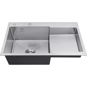 Мийка кухонна Kroner Geburstet-7848LHM (CV030021) зображення 1