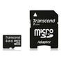 Карта пам'яті Transcend 4Gb microSDHC class 10 (TS4GUSDHC10) - зменшене зображення 1