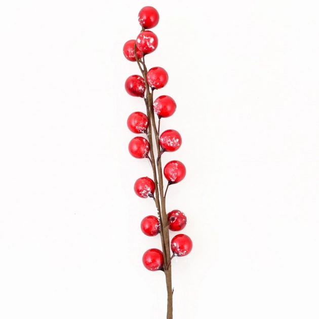 Декоративна гілка YES! Fun з червоними ягодами, 26 см (973524) - picture 2