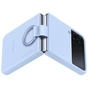 Чохол-накладка Samsung Silicone Cover with Ring для Samsung Galaxy Flip 4 SM-F721 Arctic Blue (EF-PF721TLEGUA) - уменьшенное изображение 4