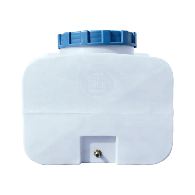 Ємність для води Пласт Бак квадратна харчова 300 л прямокутна біла (823) - picture 2