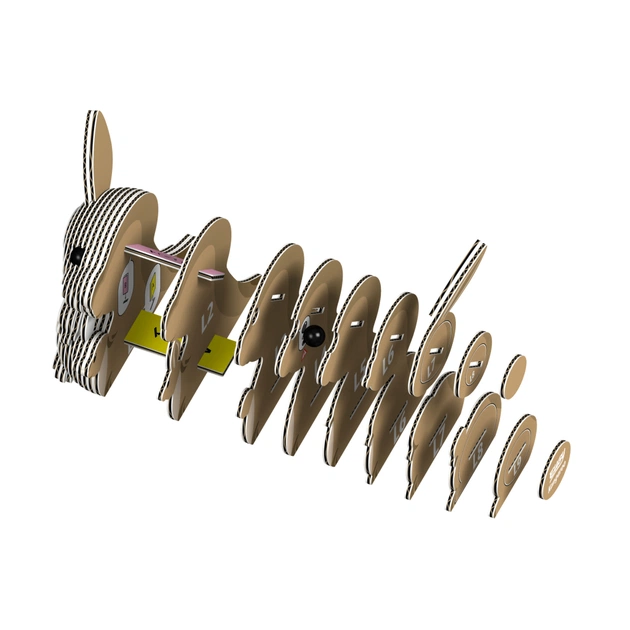 Пазл Eugy 3D Зоопарк: Кенгуру (XEG-015) - picture 2