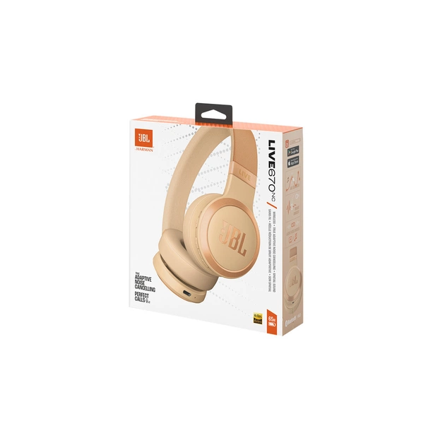 Навушники JBL Live 670 NC Sand (JBLLIVE670NCSAT) - зображення 11