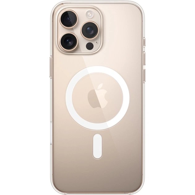 Чехол для мобильного телефона Apple iPhone 16 Pro Max Clear Case with MagSafe (MA7F4ZM/A) - изображение 1