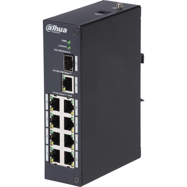 Комутатор мережевий Dahua PFS3110-8P-96 - изображение 1