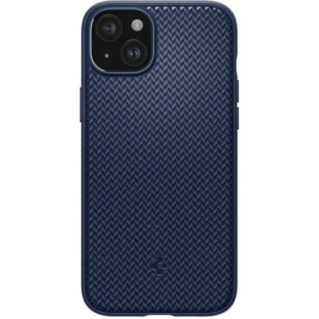 Чохол до мобільного телефона Spigen Apple iPhone 15 Plus Mag Armor MagFit Navy Blue (ACS06672) - зображення 1