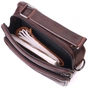 Сумка Vintage Чоловіча шкіряна Коричнева (21274) - зменшене зображення 6