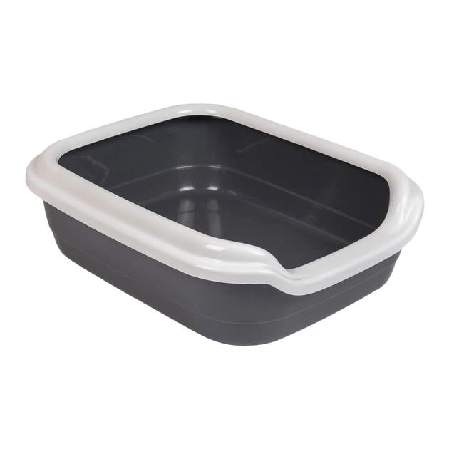 Туалет для котів Природа Comfort L (сірий) (4823082416981) - picture 1