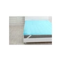 Наматрацник MirSon Eco Light №1719 Cotton Air-line на резинці по кутках Blue 80x200 см (2200002889629) - зменшене зображення 1