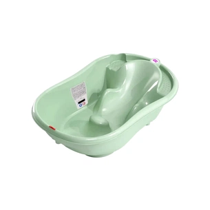 Ванночка Ok Baby Onda з анатомічною гіркою і термодатчиком, зелений (38231200) зображення 1