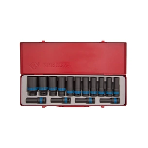 Набір головок KING TONY 1/2" ударних подовжених 15 шт. (4815MP05) зображення 1