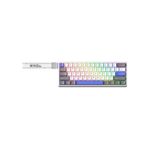 Клавіатура Aula WIN68 HE Max Magnetic Switch USB UA Grey (6978080504081) зображення 1