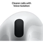Навушники Apple AirPods 4 with Active Noise Cancellation (MXP93ZE/A) - зменшене зображення 6