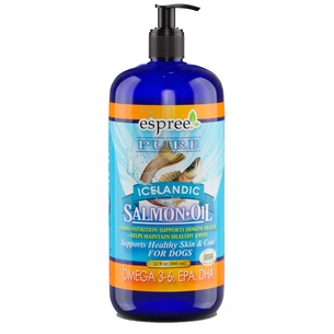 Вітаміни для собак Espree Icelandic Pure Salmon Oil 480 мл (0748406012912) зображення 1