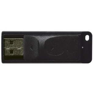 USB флеш накопичувач Verbatim 64GB Slider Black USB 2.0 (98698) зображення 1