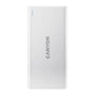 Батарея універсальна Canyon PB-106 10000mAh Input 5V/2A, Output 5V/2.1A(Max) (CNE-CPB1006W) - зменшене зображення 2