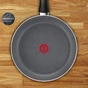 Сковорода Tefal Hard Stone 20 см, алюміній, бакеліт, сірий (D4560253) - зменшене зображення 4