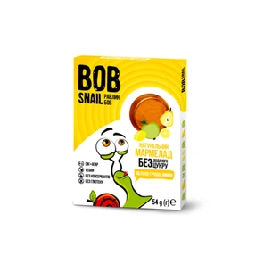 Мармелад Bob Snail Яблуко-Груша-Лимон 54 г (4820219341123) зображення 1