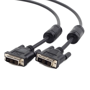 Кабель мультимедійний DVI to DVI 18+1pin, 5.0m Viewcon (VC-DVI-104-5m) зображення 1