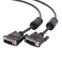 Кабель мультимедійний DVI to DVI 18+1pin, 5.0m Viewcon (VC-DVI-104-5m) - зменшене зображення 1