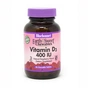 Вітамін Bluebonnet Nutrition Вітамін D3 400IU, Смак Малини, Earth Sweet Chewables, 90 жу (BLB0360) - зменшене зображення 1