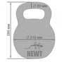 Гиря Newt чавунна 32 кг (NE-100-3200) - зменшене зображення 4