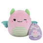 М'яка іграшка Squishmallows Рожевий Дино 13 см (SQER01180) - зменшене зображення 7