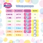 Підгузки Merries для дітей S 4-8 кг 82 шт (553089) - зменшене зображення 10