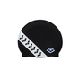Шапка для плавання Arena Icons Team Stripe Cap 001463-111 чорний, білий Уні OSFM (3468336779156) - зменшене зображення 1