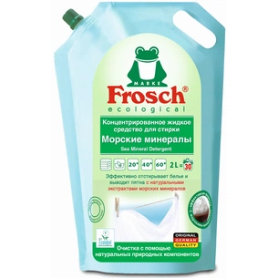 Гель для прання Frosch Морські мінерали 2 л (4009175927583) зображення 1