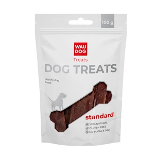 Ласощі для собак WAUDOG Treats Качине в'ялене м'ясо 100 г (4451) зображення 1
