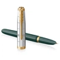 Ручка пір'яна Parker PARKER 51 Premium Forest Green GT  FP F (56 311) - зменшене зображення 3